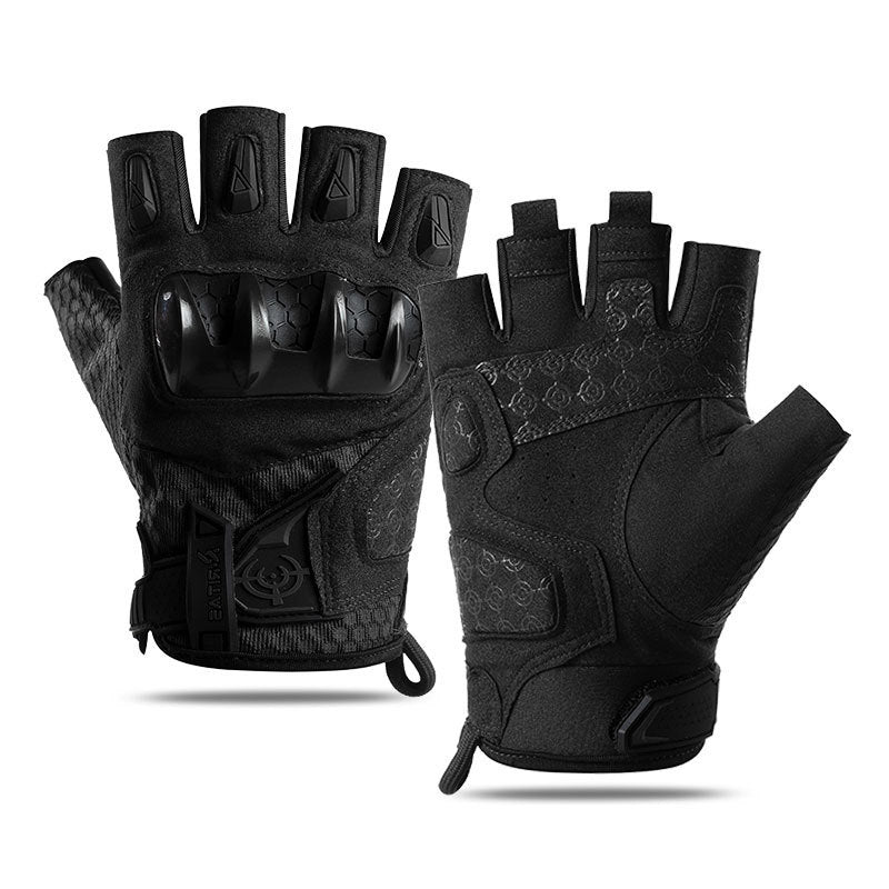Tactical Gloves Outdoor Training Fitness Skid Resistant Hard Case Cycling Tactical Protection Climbing All Finger Gloves
